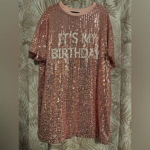 Forever 21+ HAPPY BIRTHDAY 🎉 Sequin Dress Size 3x